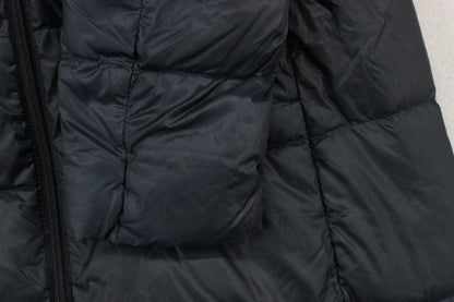 Womens Quilted Coat Puffer Hooded Full Zip Down