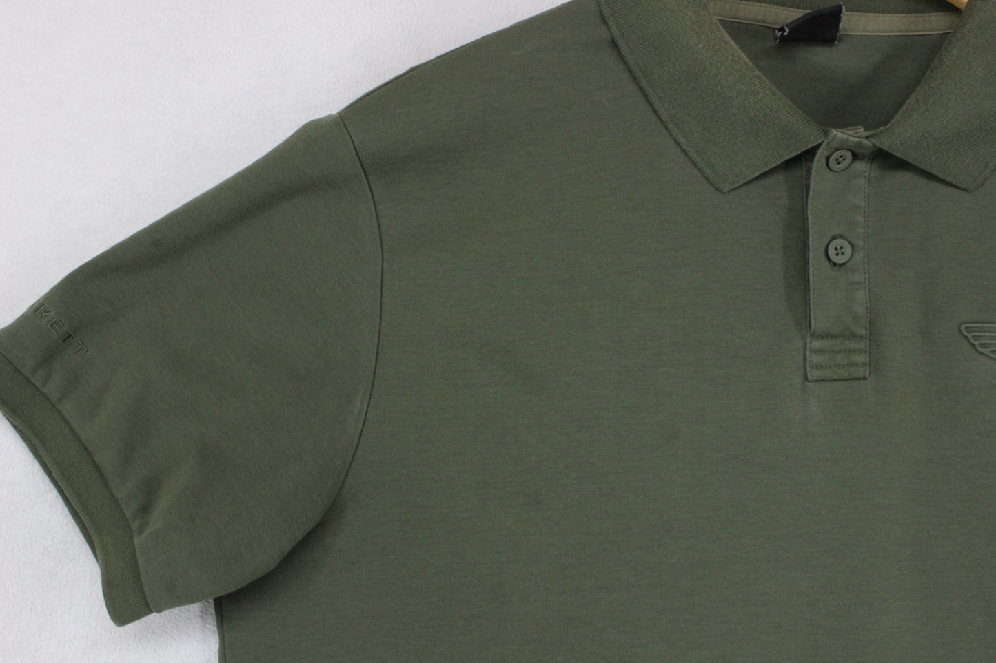 Mens Aston Martin Polo Shirt Short Sleeve Classic