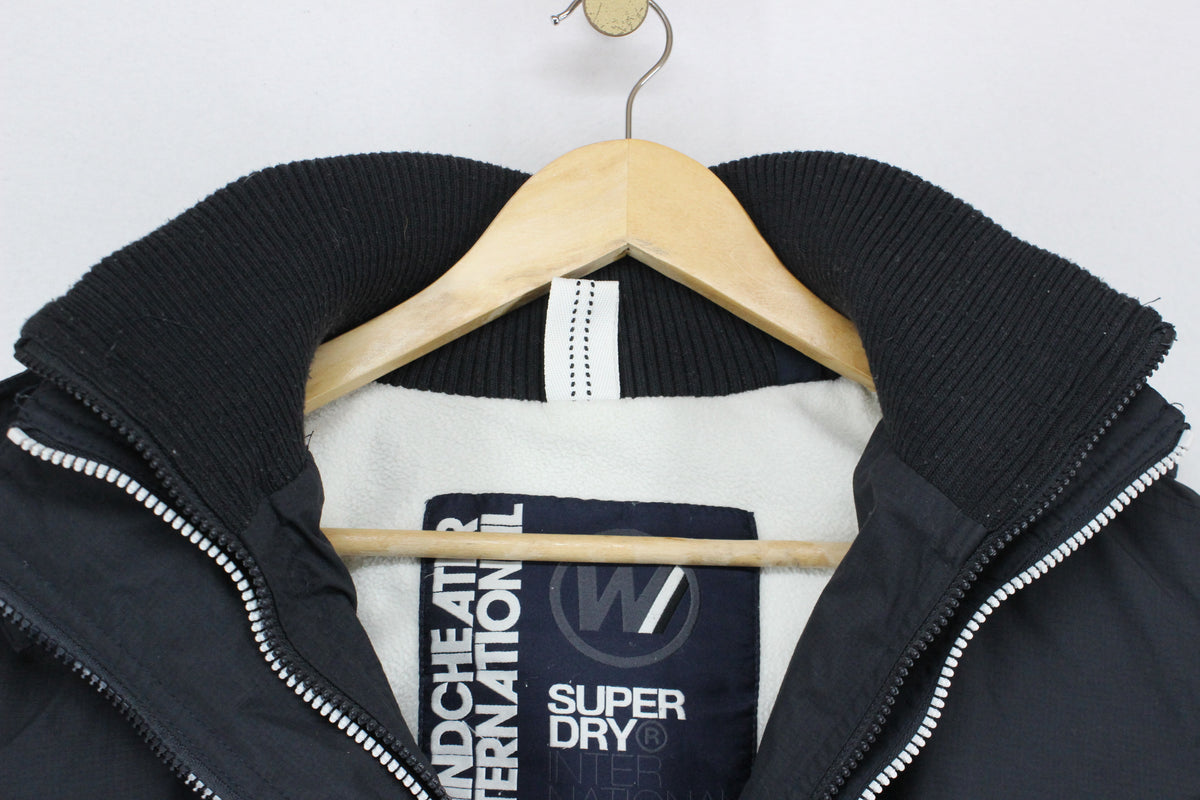 Womens Military Jacket Hooded Full Zip
