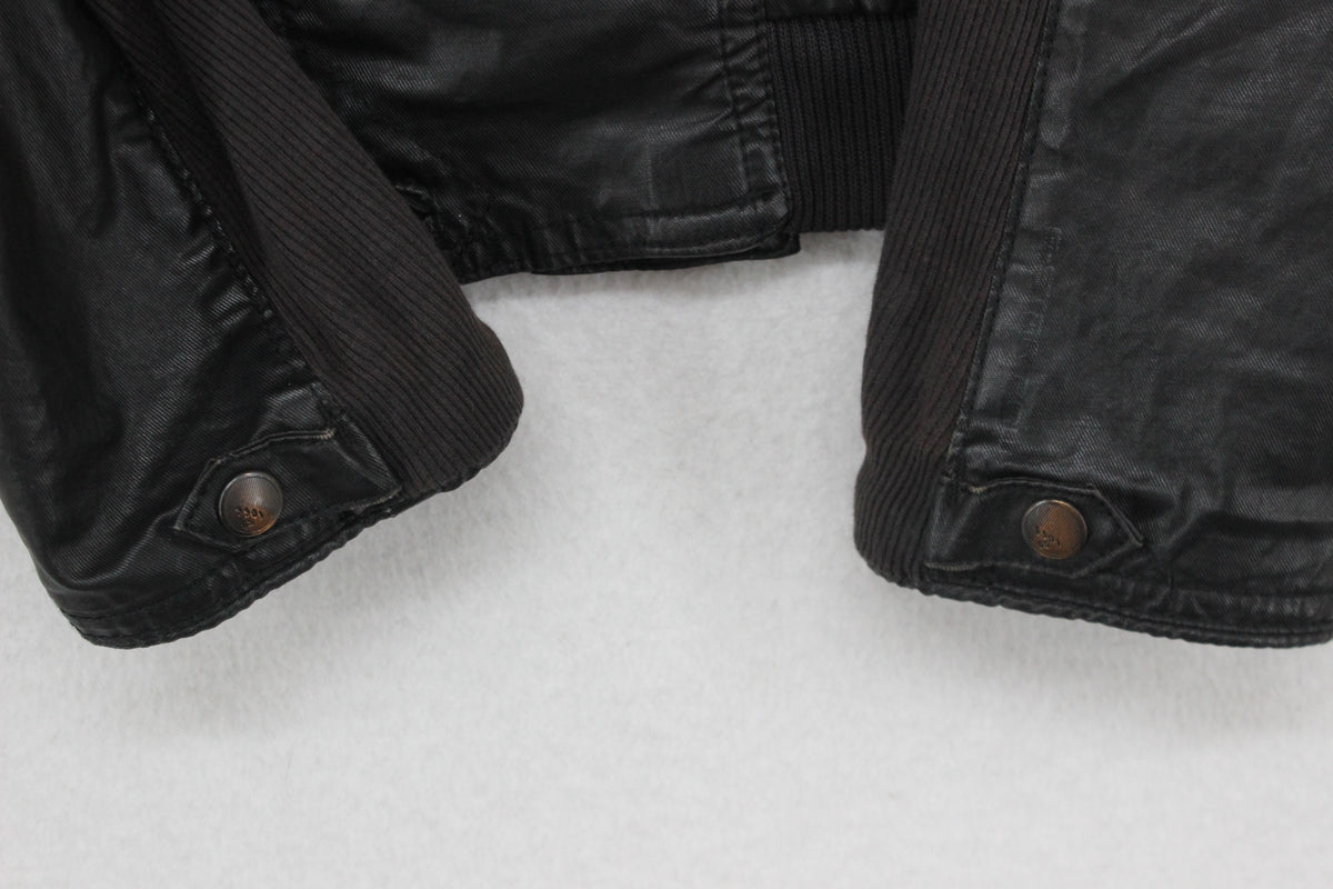Womens Biker Jacket Outerwear