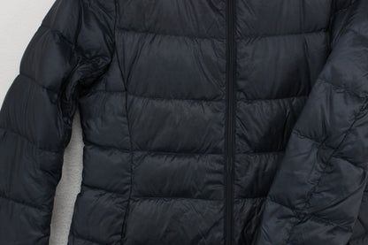 Womens Quilted Coat Puffer Hooded Full Zip Down