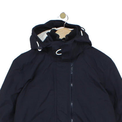 Womens Military Jacket Hooded Full Zip