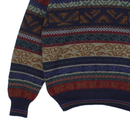 Mens Abstract Jumper Made In Italy