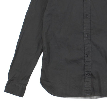 Mens Shirt Button Up Long Sleeve Modern