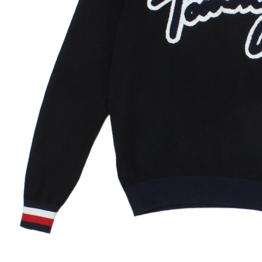 Mens Jumper Logo Crew Neck Cotton