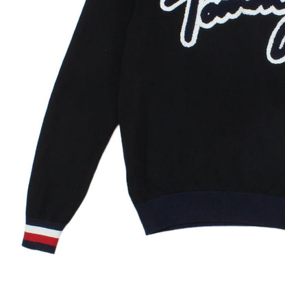 Mens Jumper Logo Crew Neck Cotton