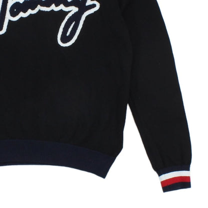 Mens Jumper Logo Crew Neck Cotton