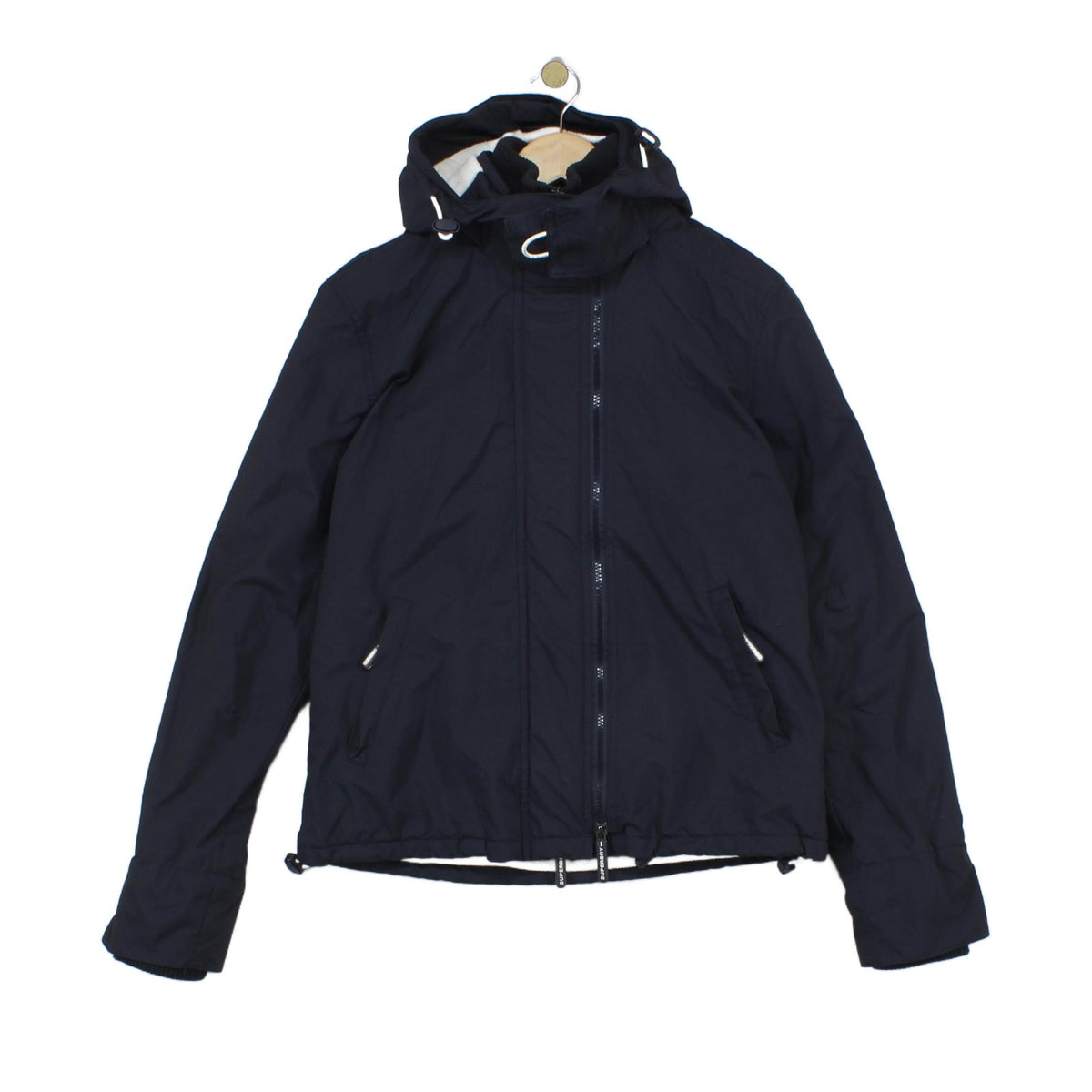 Womens Military Jacket Hooded Full Zip