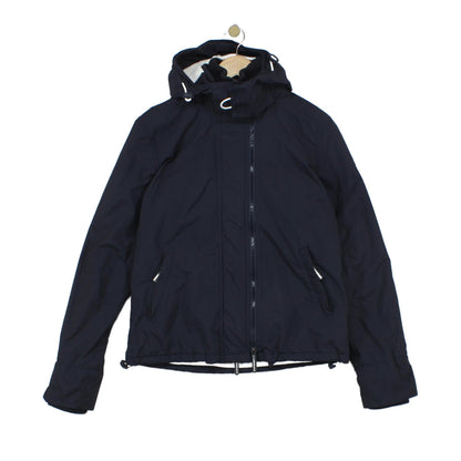 Womens Military Jacket Hooded Full Zip