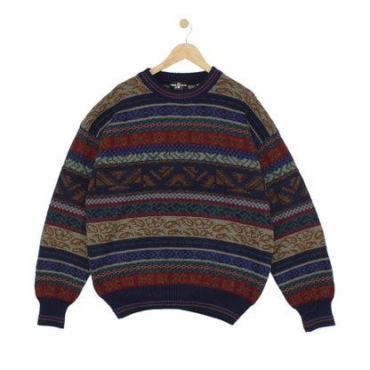 Mens Abstract Jumper Made In Italy