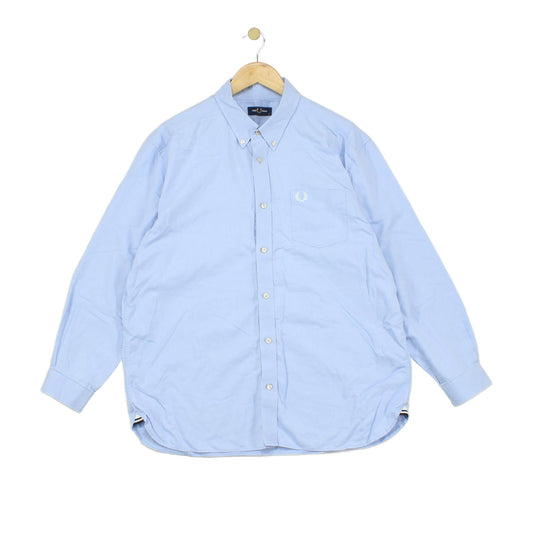 Mens Shirt Button Up Long Sleeve