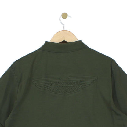 Mens Aston Martin Polo Shirt Short Sleeve Classic