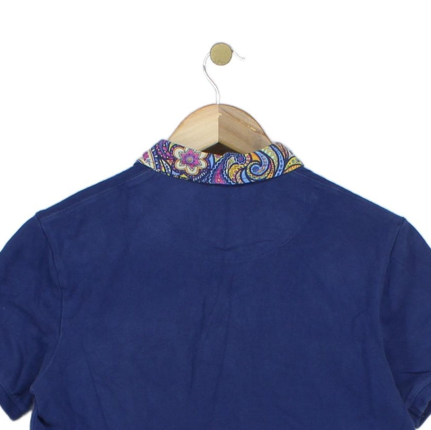 Mens Paisley Polo Shirt Short Sleeve