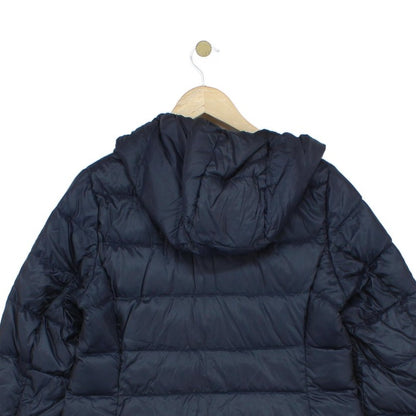 Womens Quilted Coat Puffer Hooded Full Zip Down