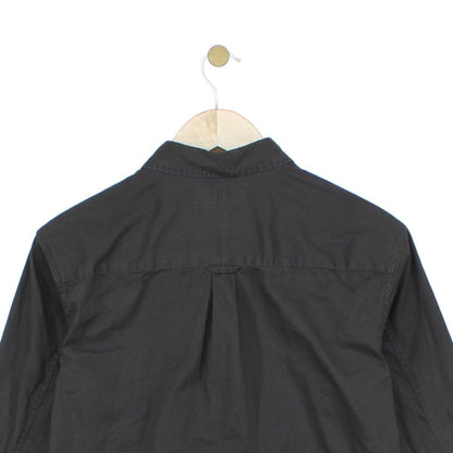 Mens Shirt Button Up Long Sleeve Modern