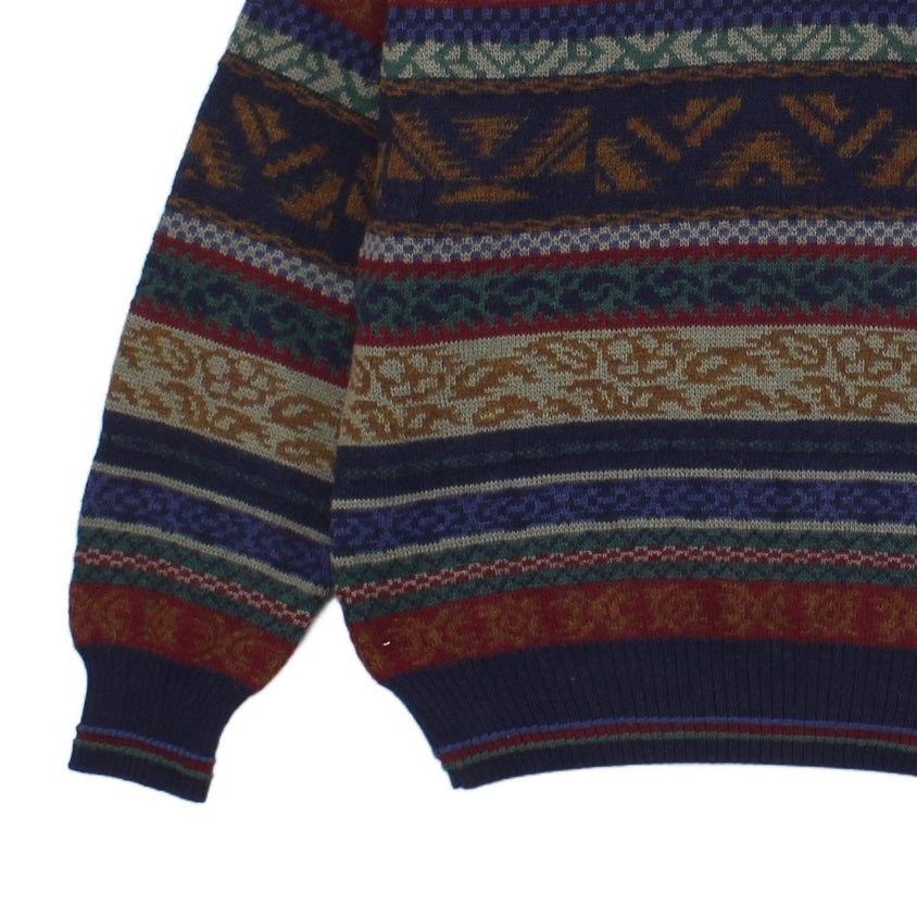Mens Abstract Jumper Made In Italy