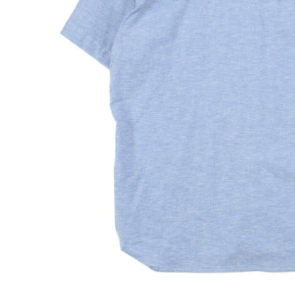 Mens Shirt Stretch Button Up Short Sleeve Classic