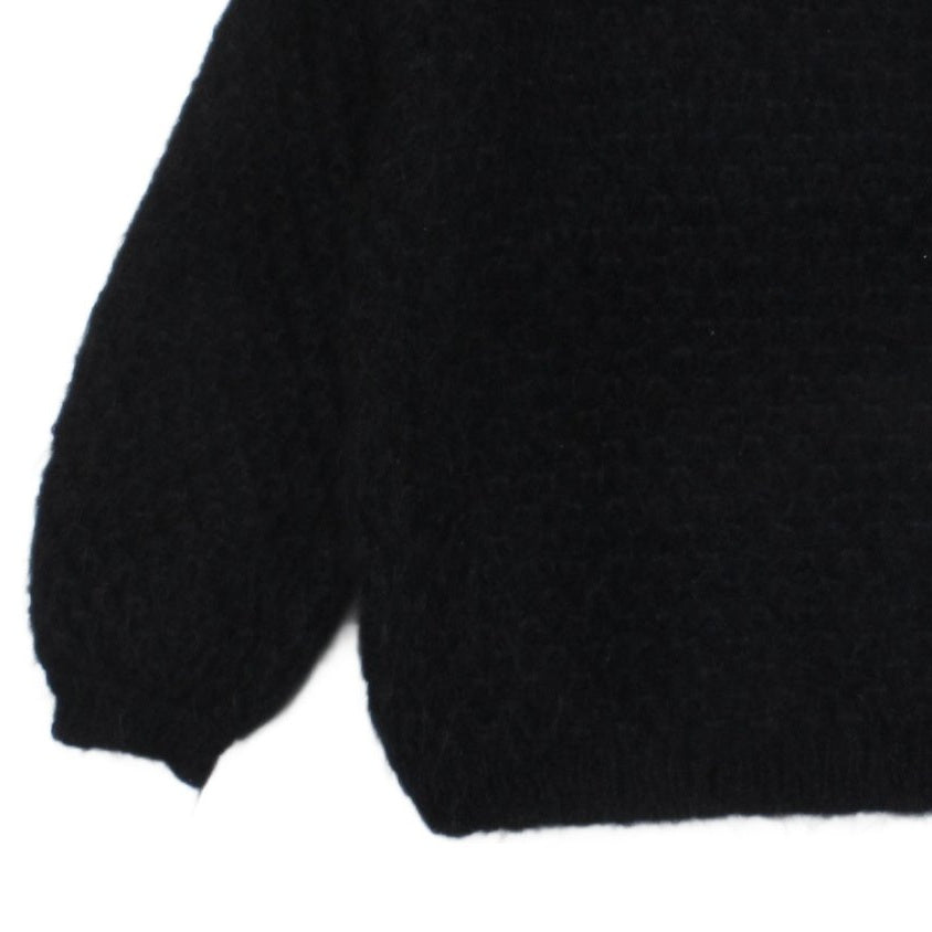 Womens Jumper Bowtie Alpaca Wool