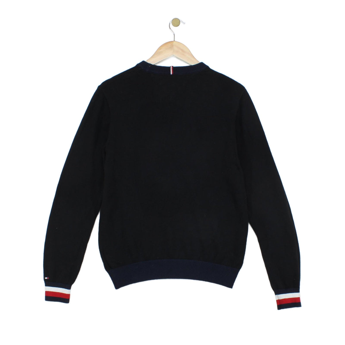 Mens Jumper Logo Crew Neck Cotton