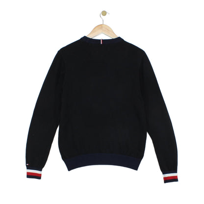 Mens Jumper Logo Crew Neck Cotton