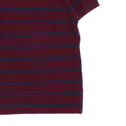 Mens Striped Polo Shirt Short Sleeve Classic
