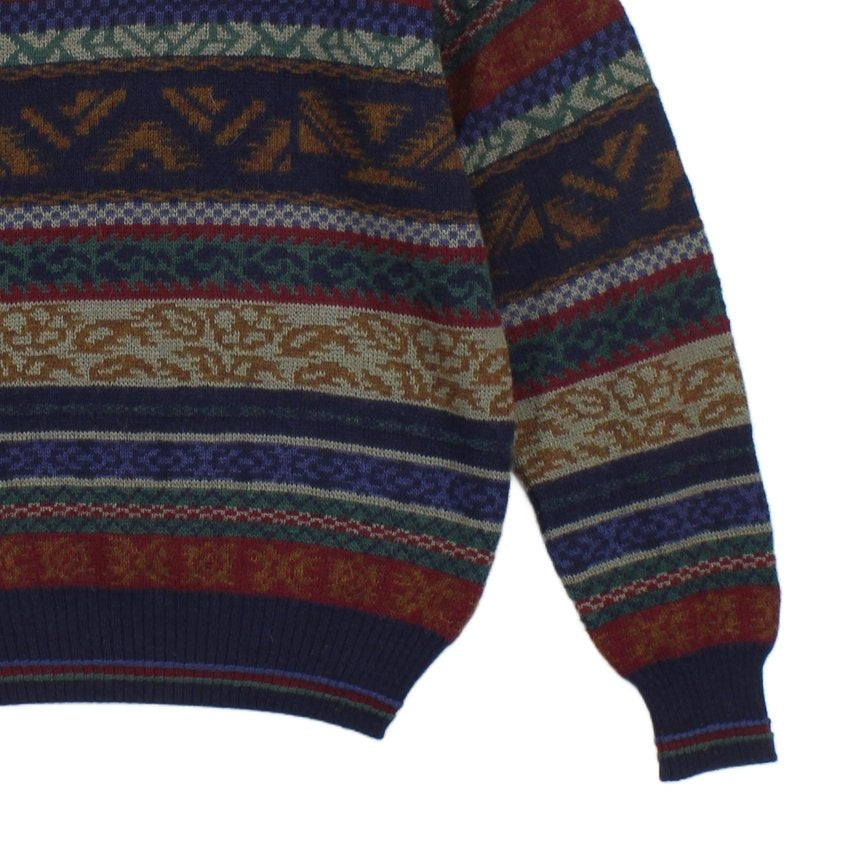 Mens Abstract Jumper Made In Italy