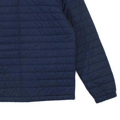 Mens Quilted Jacket Hooded Full Zip