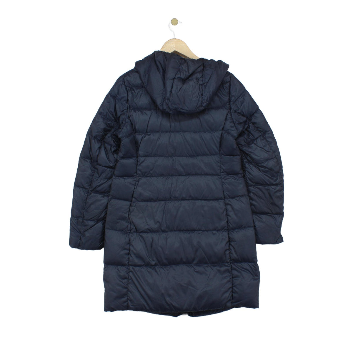 Womens Quilted Coat Puffer Hooded Full Zip Down