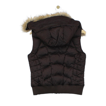 Womens 550 Down Bodywarmer Puffer Hooded