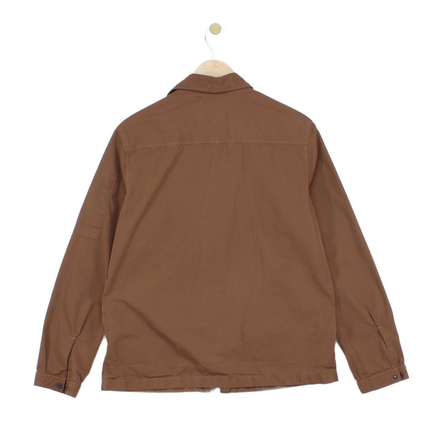 Mens Jacket Lightweight Full Zip Long Sleeve Pocket