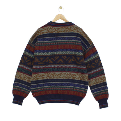 Mens Abstract Jumper Made In Italy