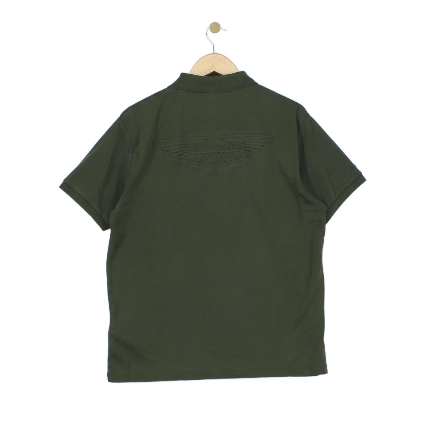Mens Aston Martin Polo Shirt Short Sleeve Classic