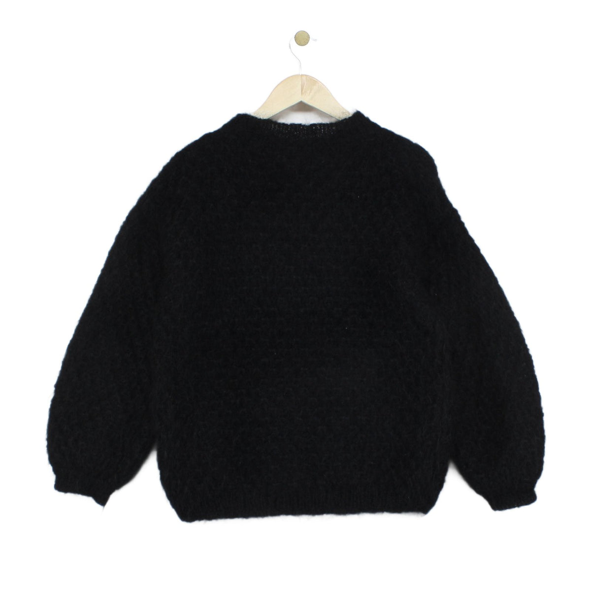 Womens Jumper Bowtie Alpaca Wool