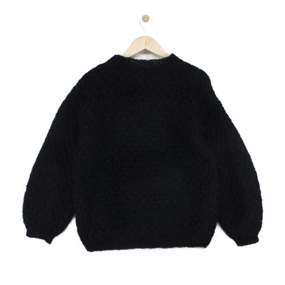 Womens Jumper Bowtie Alpaca Wool