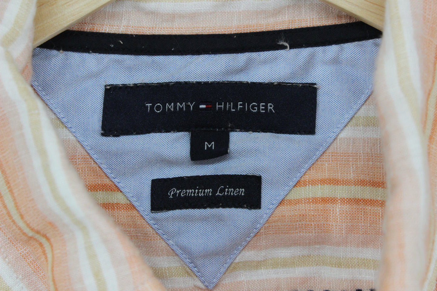 Mens Striped Shirt Button Up Linen