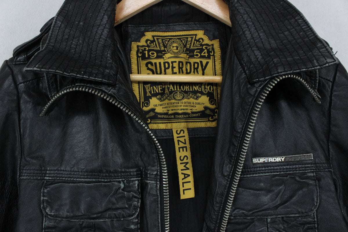 Mens Leather Jacket Biker Slim Fit