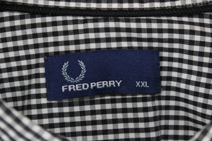 Mens Check Shirt Long Sleeve Button Up