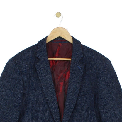 Mens Harris Tweed Blazer Uk Made Classic Wool