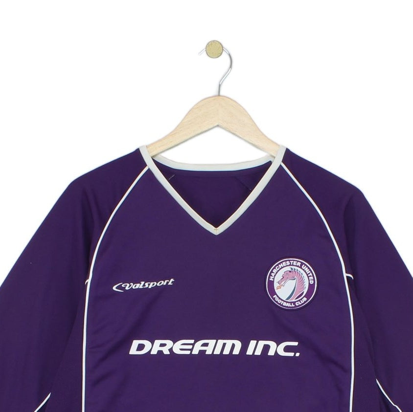 Mens Harchester United 2004 Football Shirt Sport Long Sleeve