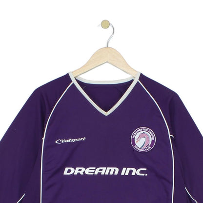 Mens Harchester United 2004 Football Shirt Sport Long Sleeve