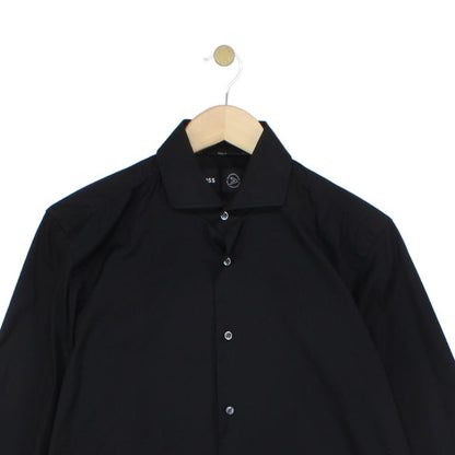 Mens Shirt Slim Fit Formal Button Up Stretch