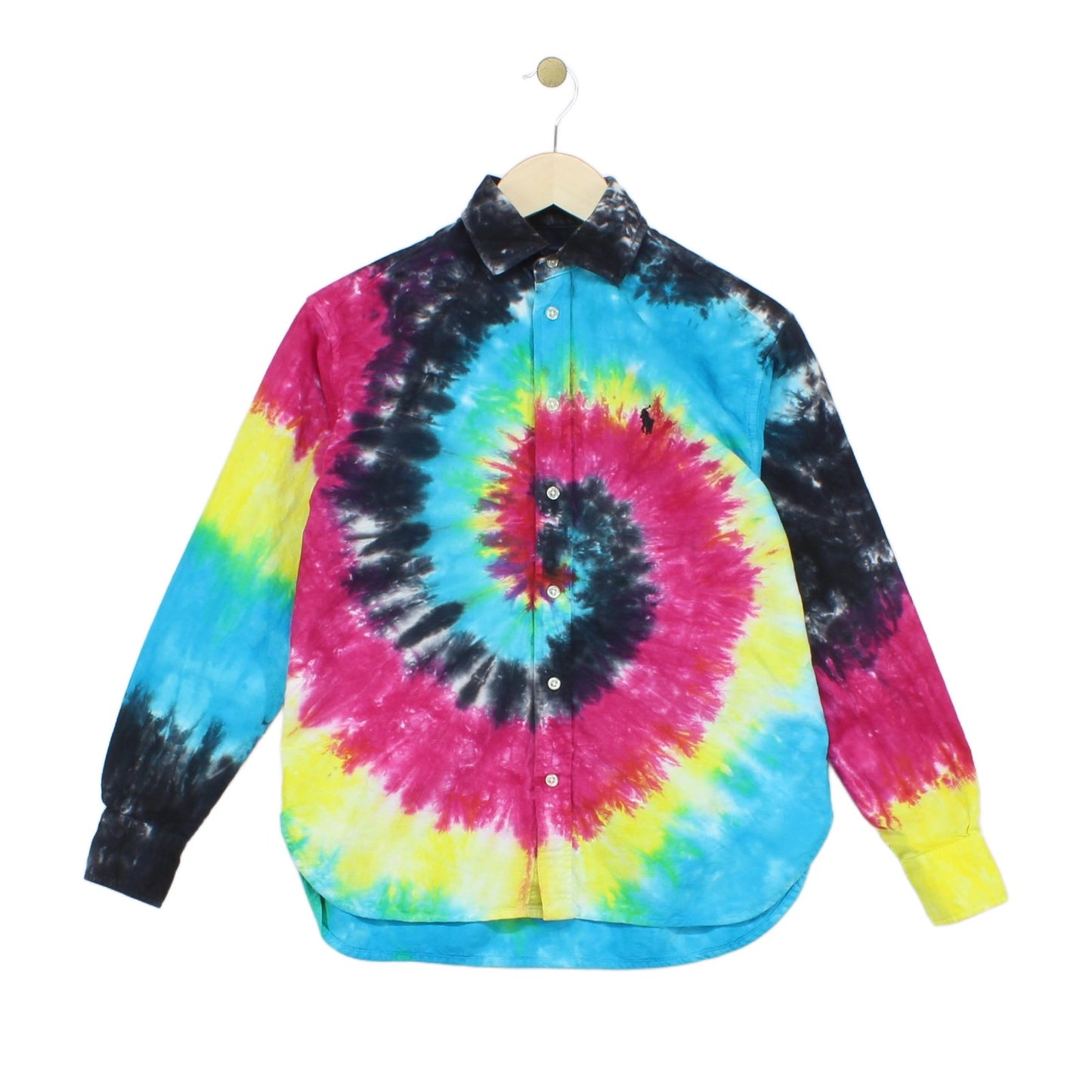 Womens Tie Dye Shirt Long Sleeve