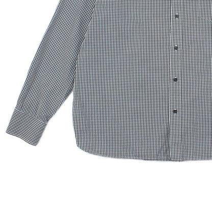 Mens Check Shirt Long Sleeve Button Up