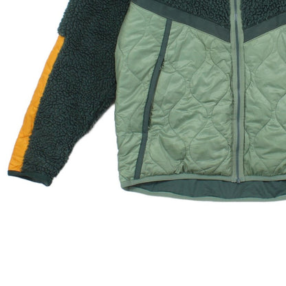 Mens Sherpa Fleece Jacket Hooded Outdoor