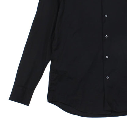 Mens Shirt Slim Fit Formal Button Up Stretch