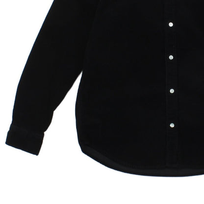 Mens Corduroy Shirt Button Up Long Sleeve Workwear