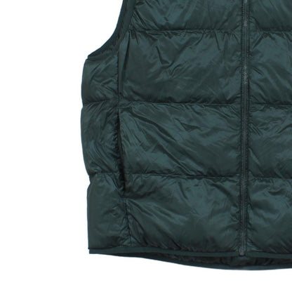 Mens Bodywarmer Ultra Light Down Quilted Full Zip Puffer