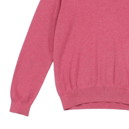 Mens V-Neck Jumper Classic Logo