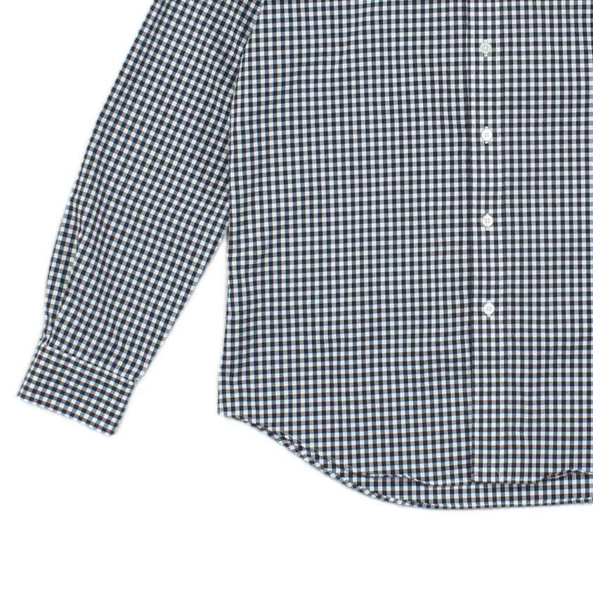 Mens Check Shirt Button Up Non Iron