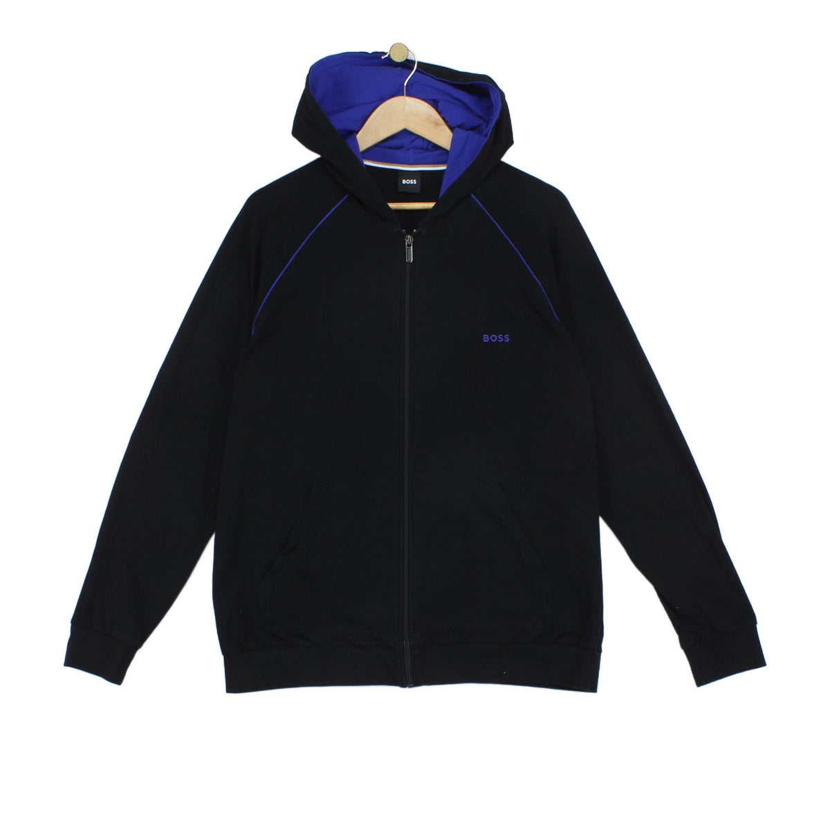Mens Hoodie Full Zip Lightweight